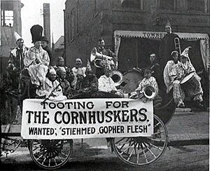 1914 tooting for cornhuskers
