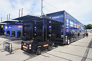 2024 Hy-Vee Milwaukee Mile 250s 022 (Andretti Global haulers)