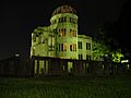 A-Bomb Dome at Night