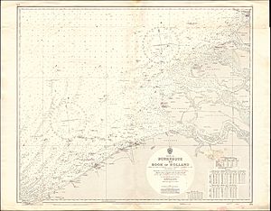 Admiralty Chart No 3371 Dunkerque to Hook of Holland, Published 1949