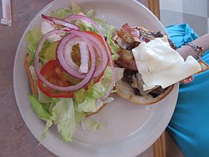 At Dot's Diner - Alpine Burger