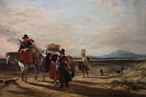 Barmouth Sands by William Collins, 1835, Guildhall Gallery, London