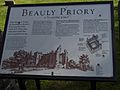Beauly Priory sign
