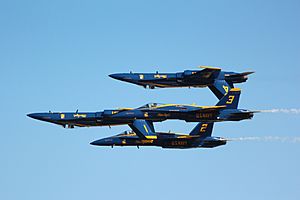 Blue angels double farvel