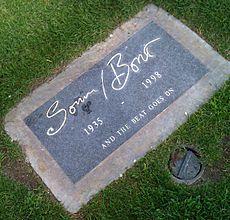 Bono, Sunny (grave)