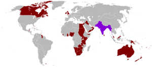 British Empire 1921 IndianSubcontinent