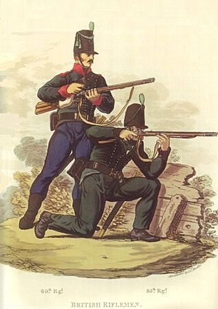 British Riflemen