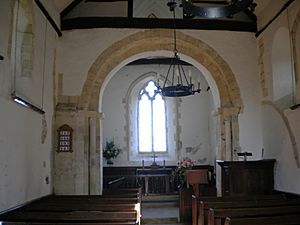 Buncton Chapel chancel arch 2