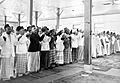COLLECTIE TROPENMUSEUM Bidstond in de Kwitang moskee te Jakarta naar aanleiding van het overlijden van Mohammed Ali Jinnah de eerste gouverneur van Pakistan (14 september 1948) TMnr 10001269