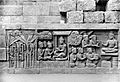COLLECTIE TROPENMUSEUM Reliëf O 123 op de verborgen voet van de Borobudur TMnr 10015860