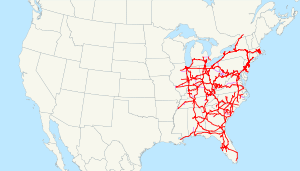 CSX Transportation system map.svg