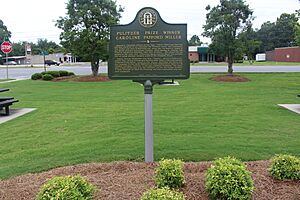 Caroline Pafford Miller historical marker