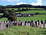 Cemetery at Llanafan, Ceredigion