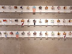 Château de Montsoreau Musée d'art contemporain Dana Wyse 2017 bookshop