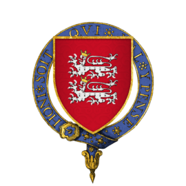 Coat of Arms of Sir Thomas Felton, KG