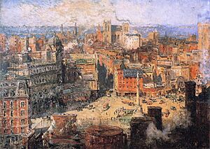 Colin Campbell Cooper - Columbus Circle