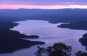 Dusk Lake Burragorang