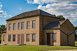 Employee Duplex No. 1 - Upper Sioux Agency Historic Site, Minnesota (34760841853)