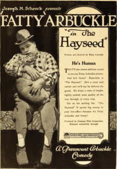 Fatty Arbuckle The Hayseed Film Daily 1919