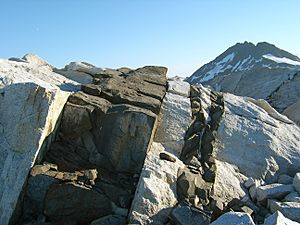 Geological Dike Cross-Island Trail Alaska
