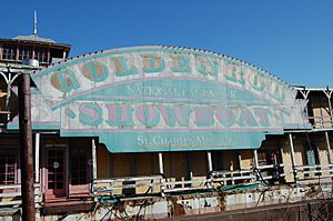 Goldenrod Showboat Sign