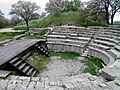 Hadrianic Odeon in Troy IX (Ilion), Turkey