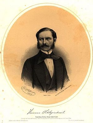 Hermann von Schlagintweit 1858