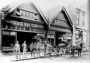 Hudsons Bay Company on Cordova Street