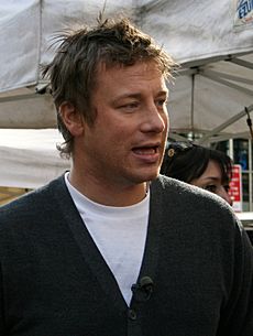 Jamie Oliver retouched