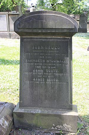 John Beugo's grave, Greyfriars Kirkyard