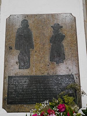 John Lyon memorial, St Mary's, Harrow on the Hill, 2015 02