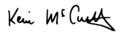 Kevin McCarthy Signature