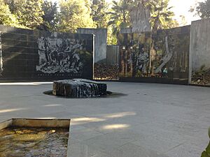 Kokoda Track Memorial Walkway Centre Piece