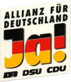 Logo of the Alliance for Germany
