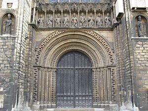 Main door, Lincoln Cathedral