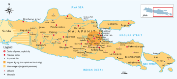 Majapahit Core and Provinces