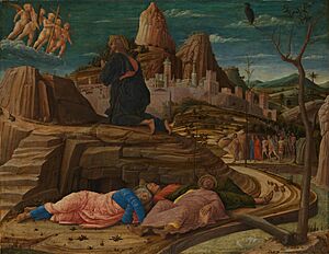 Mantegna, Andrea - Agony in the Garden - National Gallery, London