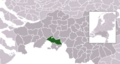 Map - NL - Municipality code 1723 (2009)