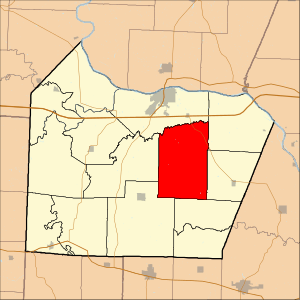 Location in Cooper County