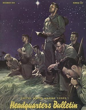 Marines at Prayer by Alex Raymond