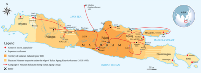 Mataram Sultanate in Sultan Agung Reign