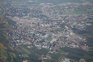 Merano as seen from the Hochmuth