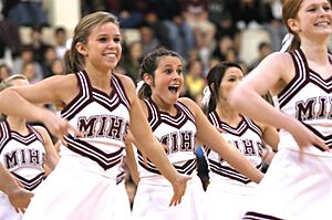 Mercer Island High School Cheerleaders