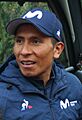 Nairo Quintana with fans, 2019 Paris-Nice (cropped)