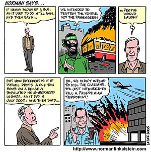 Norman Finkelstein says by Latuff2