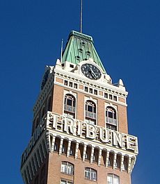 Oakland tribune tower detail