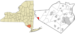 Location of Port Jervis