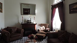 Our Lady of Assumption Convent, Warwick - front lounge room, 2015