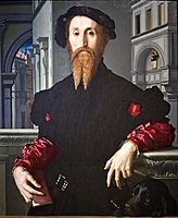Painting - Portrait of Bartolomeo Panciatichi by Bronzino