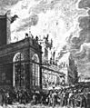 Paris Opera fire façade 29 10 1873